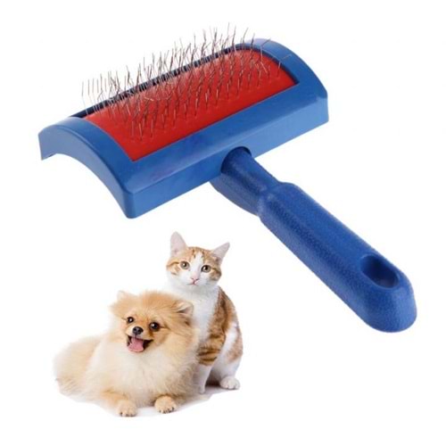 Nunbell Kedi Köpek Tarağı Yumuşak Uçlu M