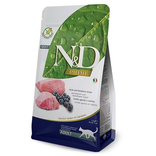 N&D Prıme Kuzu & Yaban Mersini Adult 1,5 Kg