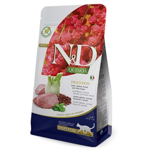 N&D Quınoa Adult Digestion Kuzu 1,5 Kg