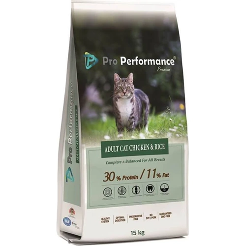 Pro Performance Premium Cat Tavuklu Pirinçli 15 Kg