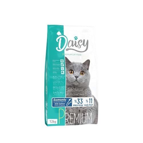 Daisy Premium Kısır Somonlu Kedi Açık Taze Mama 1Kg