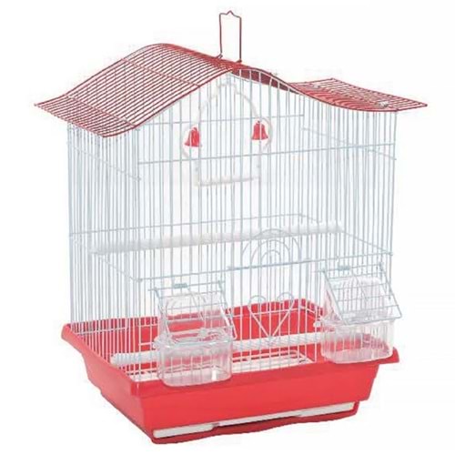BİRDLİFE ÇİFT KAPILI KUŞ KAFESİ 30X23X39CM