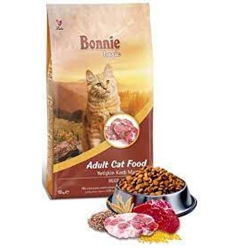 Bonnie Beef Yetişkin Kedi Maması 10 kg