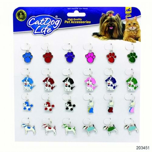 Cat DogLife Yavru Kedi Ve Köpek İçin Tag.Aks.