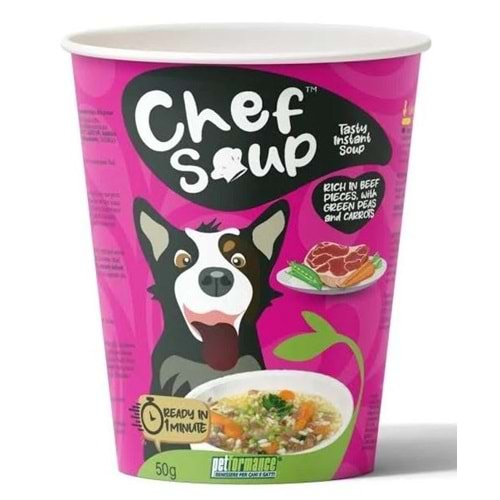 Chef Soup Dana Eti, Bezelye Ve Havuçlu Hazır Çorba 50 G