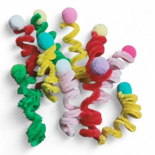 Spiral Kedi Oyuncağı