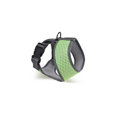 Zampa Finix Köpek Gövde Tasması Yeşil Small 28x34-45 Cm