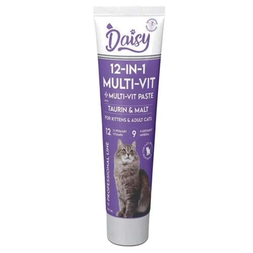 Daisy Multivitamin Tüy Bakımı ve Besleyici Kedi Paste