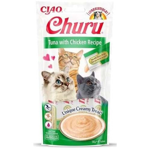 Cıao Churu Cream Ton Balıklı Ve Tavuklu Kedi Ödül Kreması