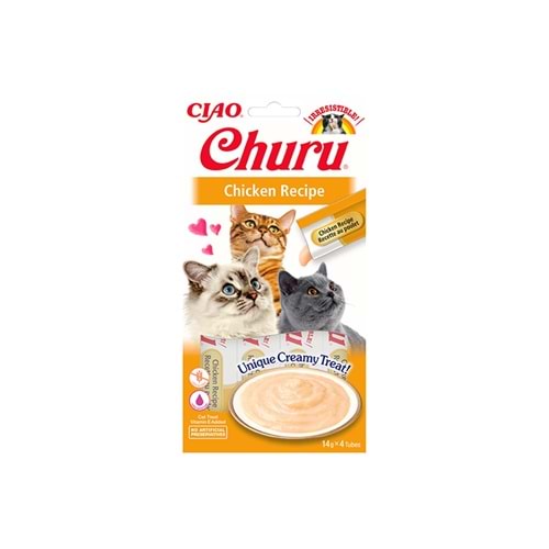 Churu Cream Tavuklu Kedi Ödül Kreması 4x14 GR.