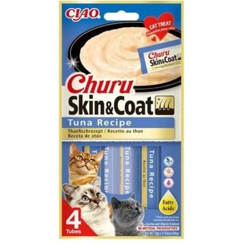 Cıao Churu Skın & Coat Cilt Ve Tüy Sağlığı Ton Balıklı Ödül Maması