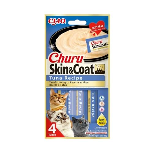 Churu Skin&Coat -Cilt ve Tüy Sağlığı- Ton balıklı Ödül Maması