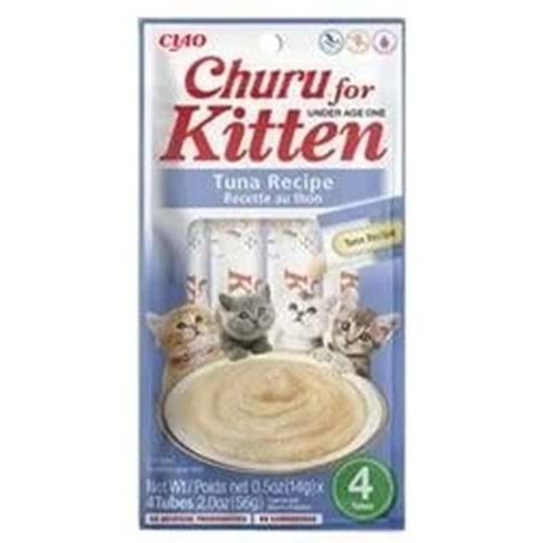 Cıao Churu Yavru Kediler İçin Tuna Balıklı Krema Ödül Maması