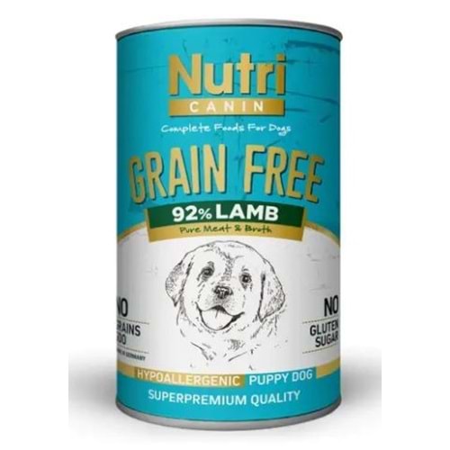 Nutri Canin G.F Puppy Lamb Konserve 400 gr