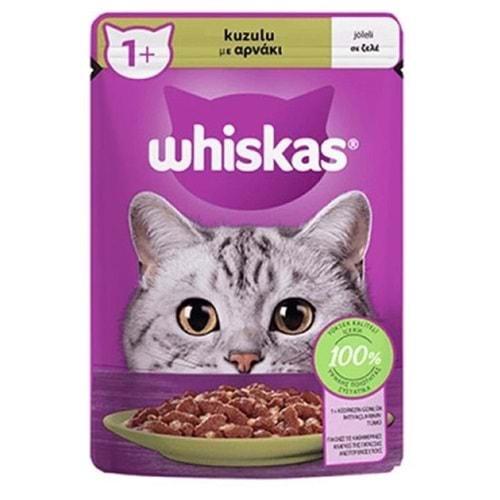 Whiskas Kuzulu Poşet Yaş Mama 85 gr