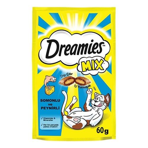 Dreamies Mix Somonlu&Peynirli Kedi Ödül Maması 60 gr