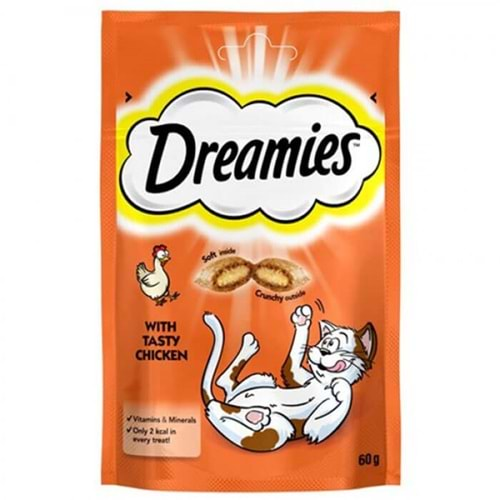 Dreamies Tavuklu Kedi Ödül Maması 60 gr