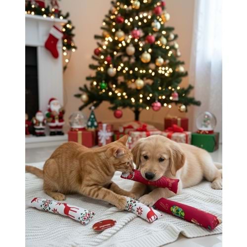 Yılbaşı Konspeti 26 Cm Hışırtılı Bez Oyuncak 604