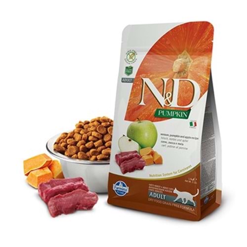 N&D Pumpkın Geyik & Elma 1,5Kg