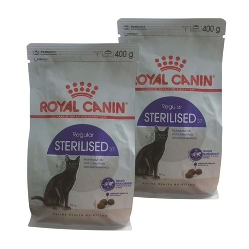 Royal Canin Bundle Sterilised 37 Kısır Kedi Maması 400gr+400gr Paket