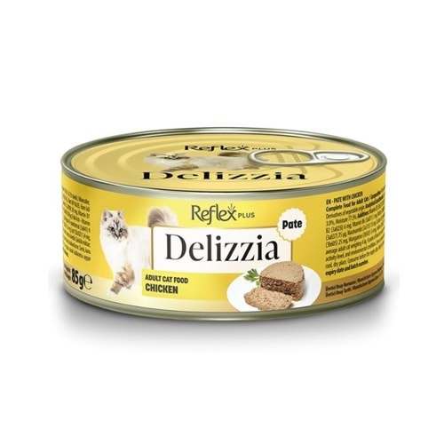 DELIZZIAKIYILMIŞTAVUKLUYETİŞKİNKEDİMAMASI 85GR