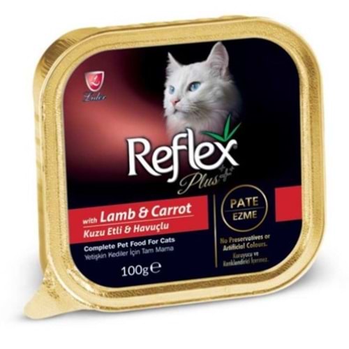 Reflex Plus Pate Kuzu & Havuç 100 Gr