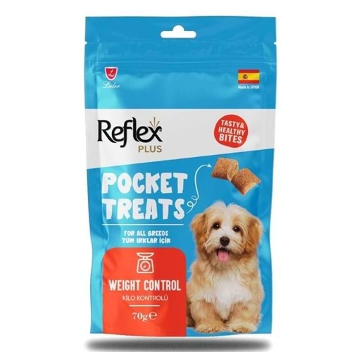 Reflex Plus Pocket Treats Kilo Kontrolü İçin Köpek Ödül Maması 70 Gr