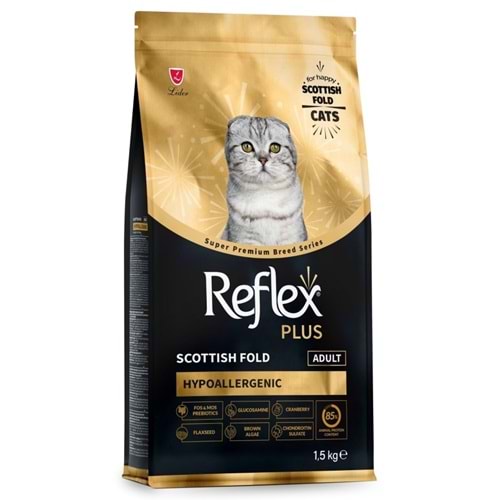 Reflex Plus Hipoalerjenik Scottish Fold Yetişkin Kedi Maması 1,5kg