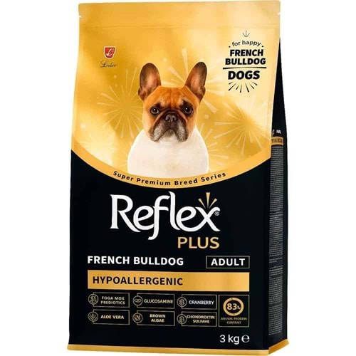 Reflex Plus French Bulldog Köpek Maması 3 Kg