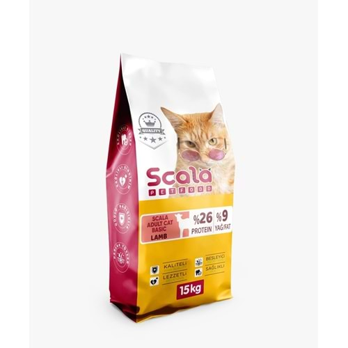 Scala Adult Cat Basıc 26/9 L&R 15 kg