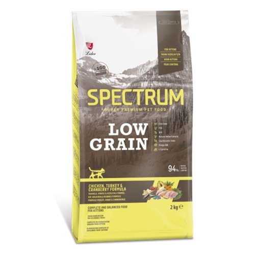 Spectrum Low Grain Chıcken&Turkey Formula For Kıtten 12 Kg