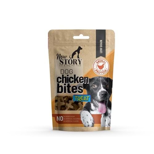 New Story Dog Chicken Bites 80 Gr