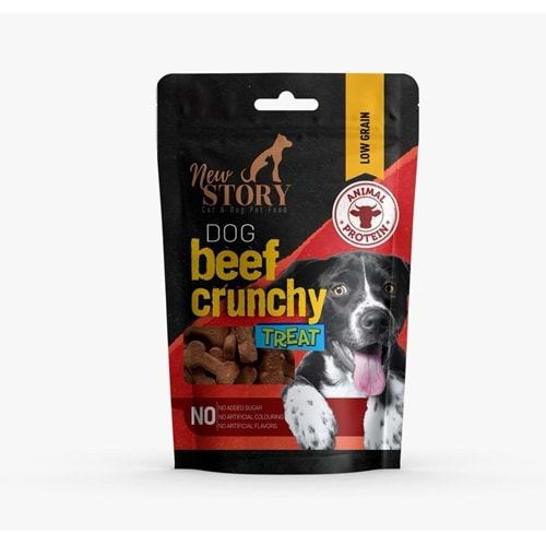 New Story Dog Beef Crunchy 80 Gr