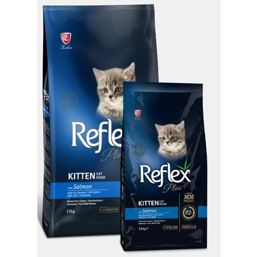 Reflex Kitten Somonlu Açık 1 kg