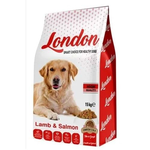 London Somonlu Yetişkin Köpek Maması 15 Kg