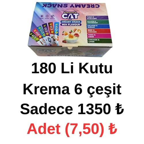 Eurogold 180 li Krema (6 Çeşit)