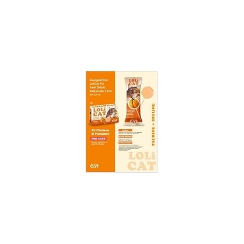 Eurogold Cat Lolicat Fd Kedi Ödülü Balkabaklı 1,5 Gr
