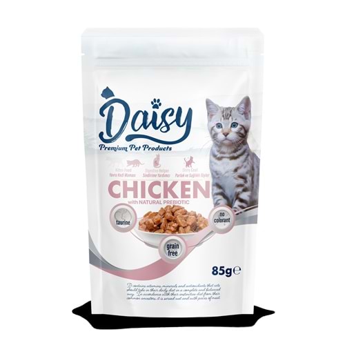 Daisy Tavuk Etli Jöleli Yavru Kedi Maması 85 Gr X 24 Adet