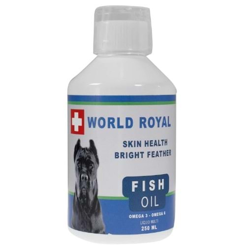 World Royal Köpekler İçin Balık Yağı 250 ml