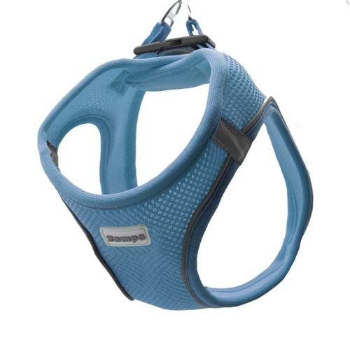 Zampa Air Mesh Kedi Köpek Göğüs Tasma M Mavi