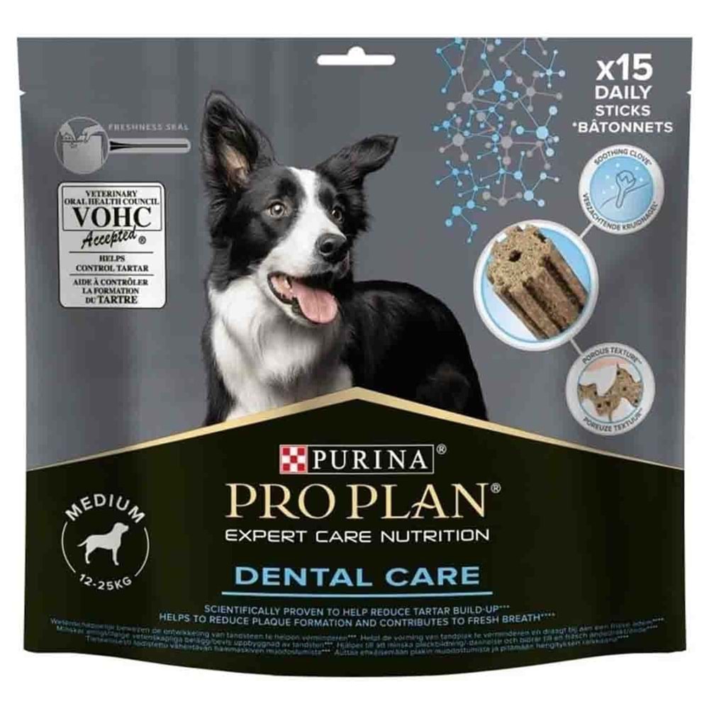 Pro Plan Dental Care Orta Irk Köpek Ödül Maması 345gr