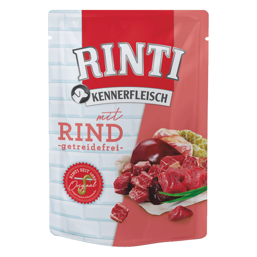 Rıntı Dana Etlı Pouch Köpek Maması 400G