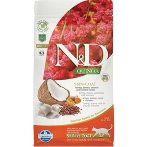 N&D Quınoa Skın&Coat Ringa Balığı 1,5 Kg
