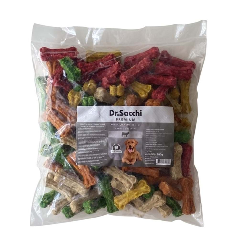Dr.Sacchi Munchy Kemik Renkli 6 gr 100