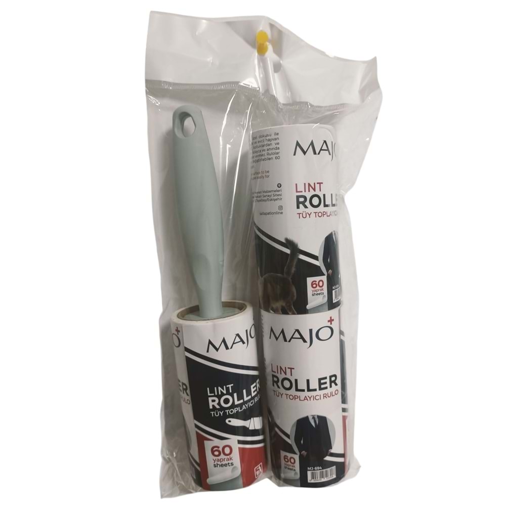 Majo - Tüy Toplayıcı Rulo 10 cm 60 Yaprak