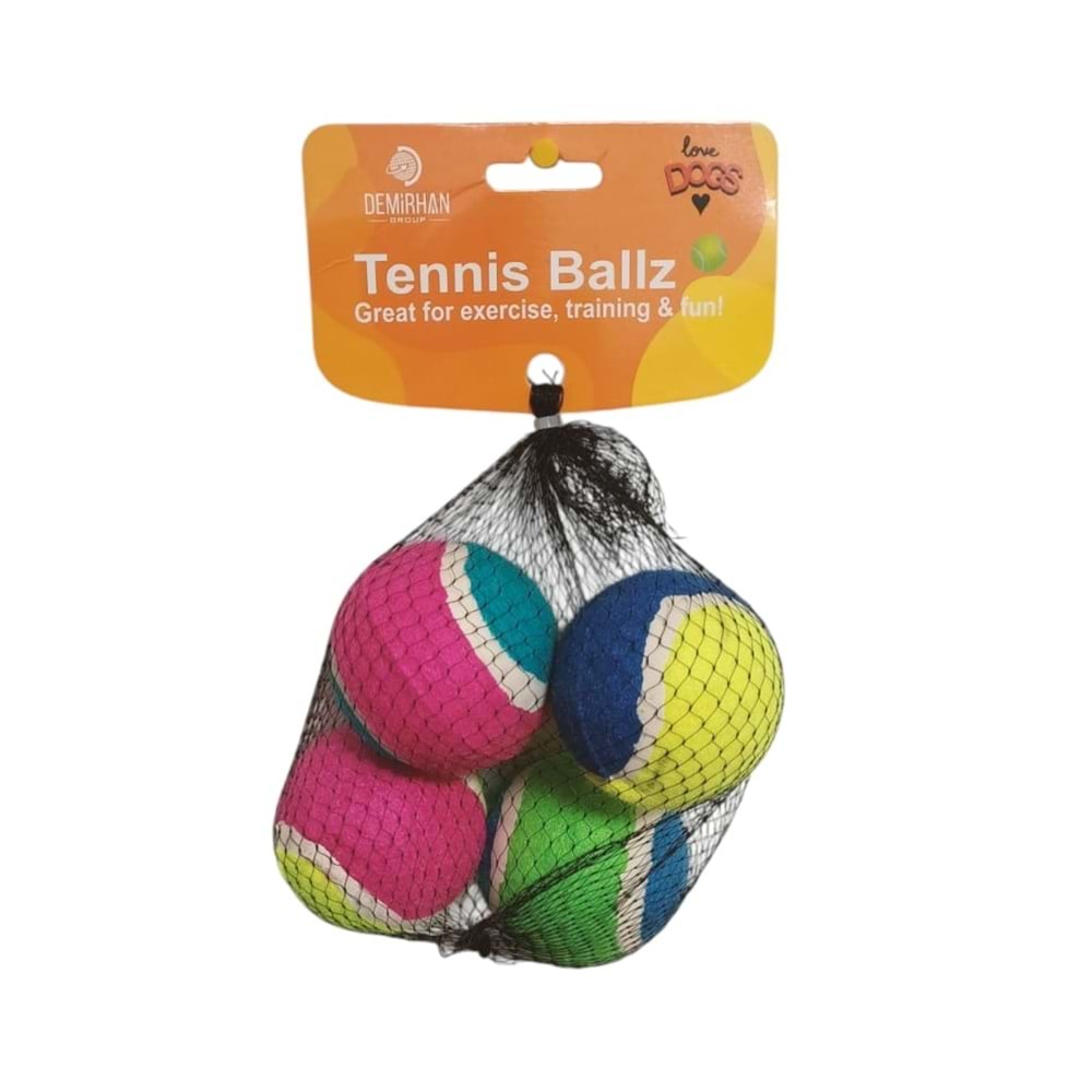 Tenis Topu 4 Lü
