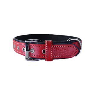 Daisy Flotter Deri Köpek Tasması Xxs-2Cm Kırmızı-Laci
