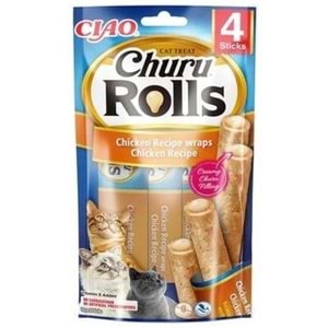 Cıao Churu Rolls Stıcks Tavuk Sargılı Kedi Ödül Maması