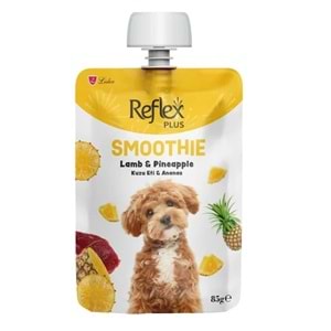 Reflex Plus Smoothie Kuzu Etli Ve Ananaslı Köpek Sıvı Ödülü 85 G
