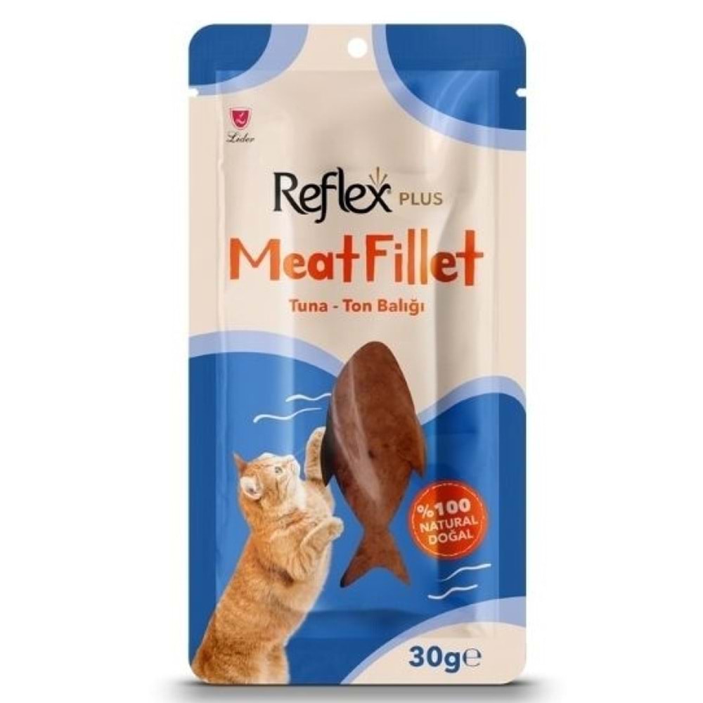 Reflex Plus Natural Ton Balığı Fileto Kedi Ödül Maması 30Gr